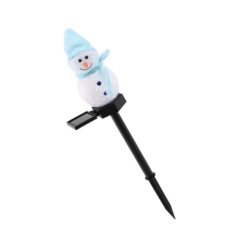 Outdoor Power For Xmas Lights - AT29-スノーマンソーラーライトクリスマス太陽光発電LEDスノーマンライト装飾屋外ガーデンステークランプクリスマス