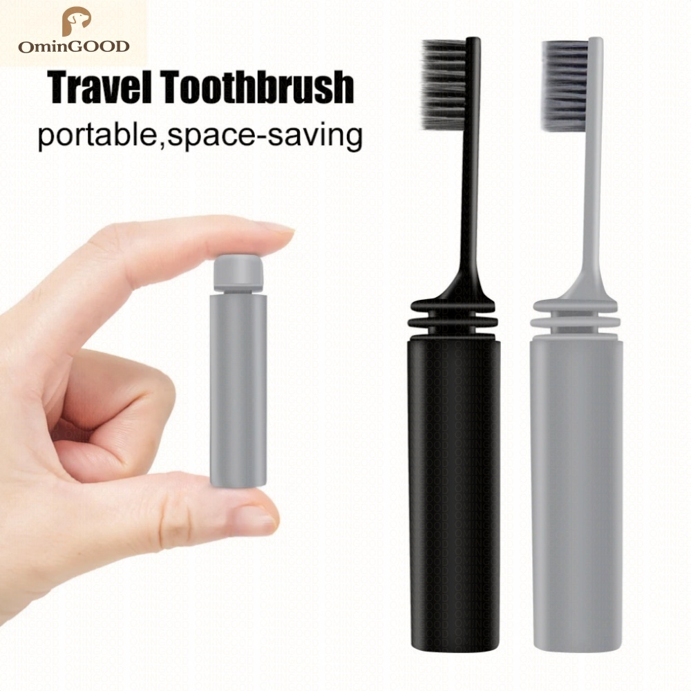 Outdoor Power Brush - 旅行用歯ブラシ アウトドア キャンプ ポータブル 折りたたみ式 小型歯ブラシ