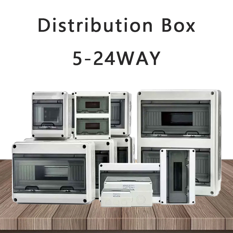 Outdoor Power Supply Box - HT シリーズ 5/8/12/15/18/24 方法 IP65 防水配電ボックスサーキットブレーカー