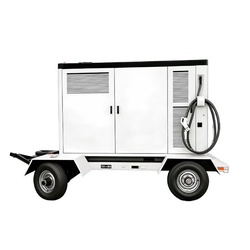 Outdoor Power Direct - 屋外一体型モバイルエネルギー貯蔵充電ステーション、240kW 400kW電力供給、240/431/627kWh、EV急速充電用
