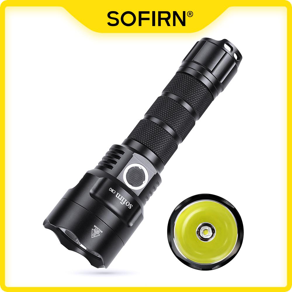 Outdoor Power Group - Sofirn C8G 強力な 21700 LED 戦術懐中電灯