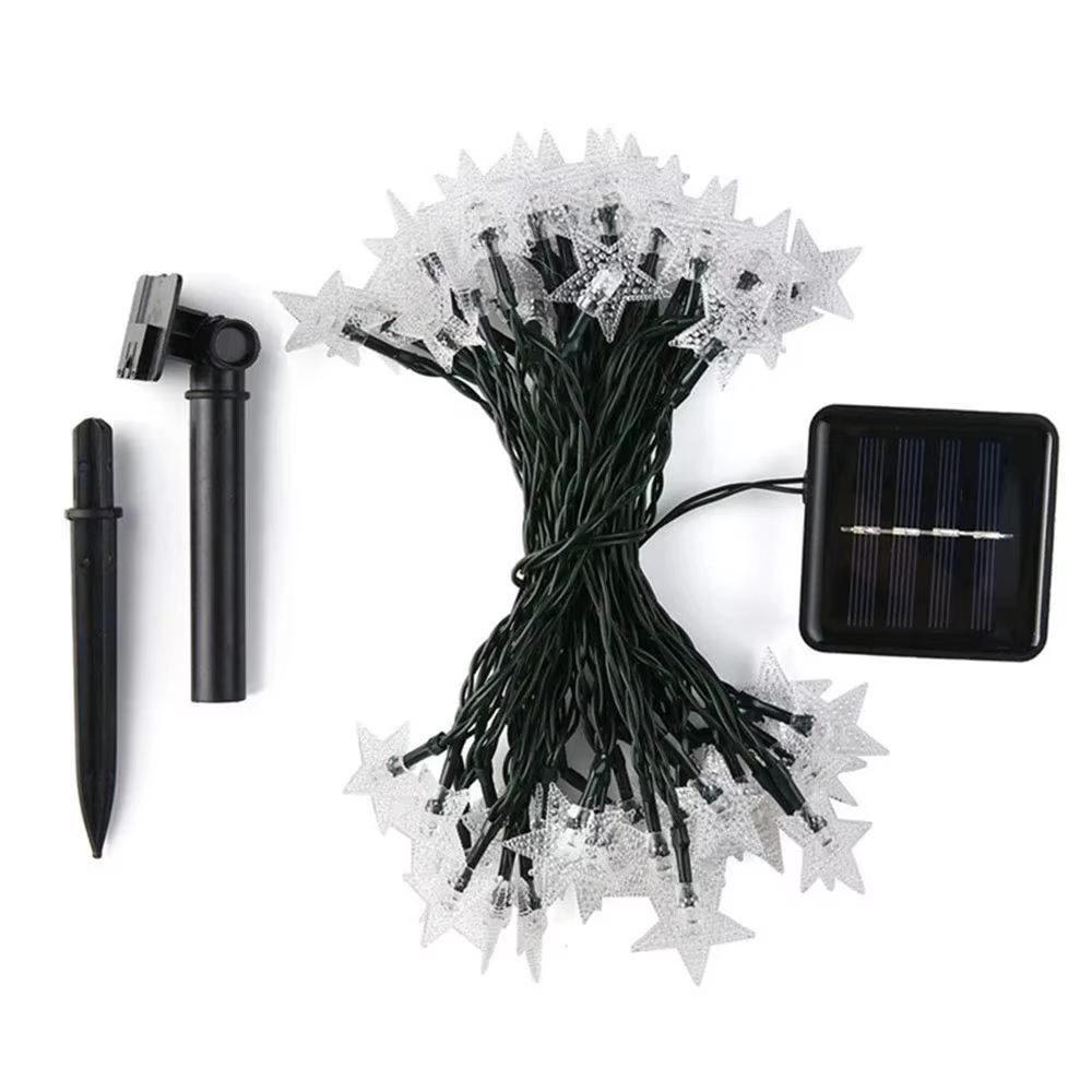 太陽光発電スターストリングライト 20/50 LED 防水屋 - Outdoor Power For Xmas Lights のレビューと価格