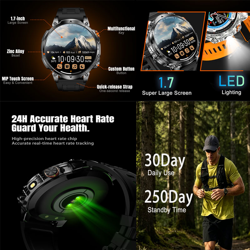2026年新型 1.46インチHD画面 100種類以上のスポ - Outdoor Power Meter のレビューと価格