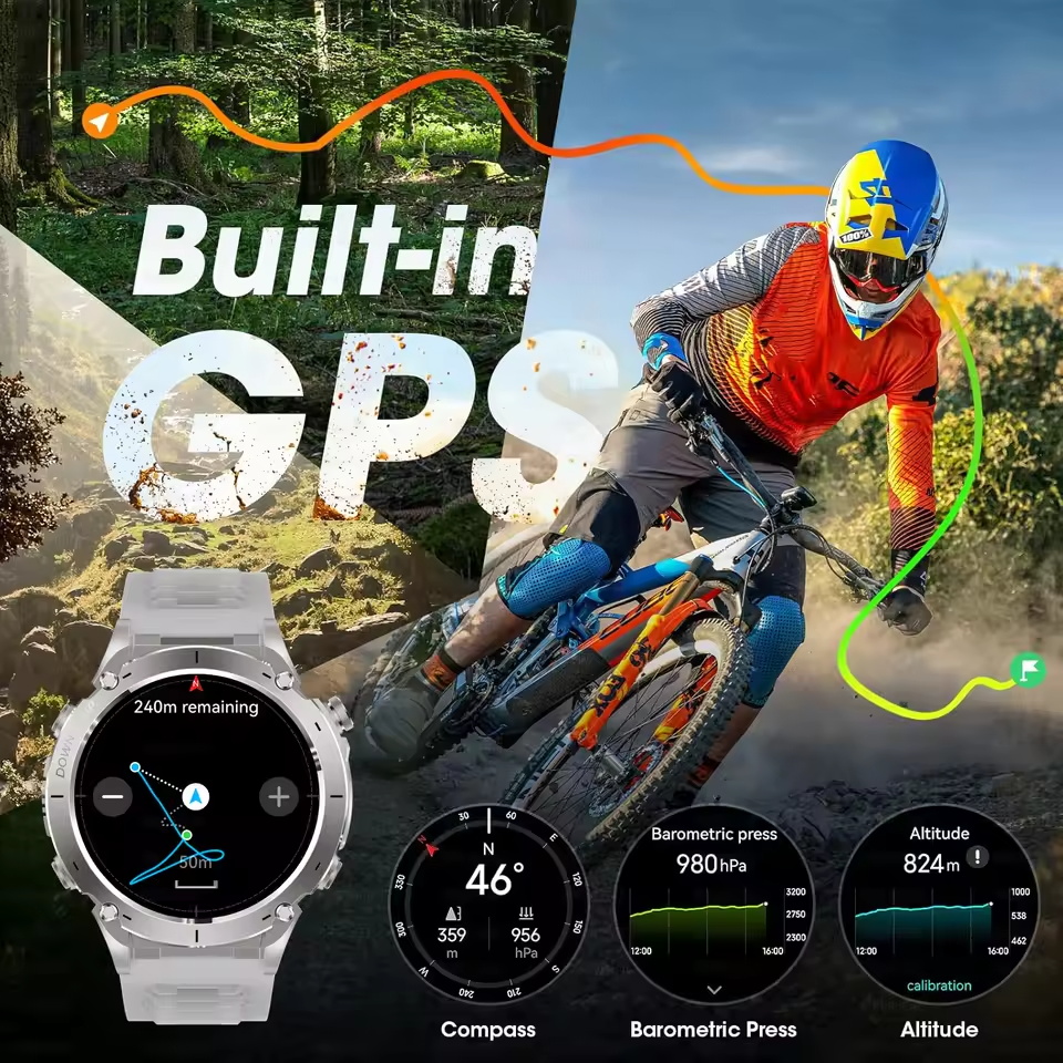 新しいアウトドア T-Rex 3 軍事 GPS スマートウォ - Outdoor Power Meter のレビューと価格