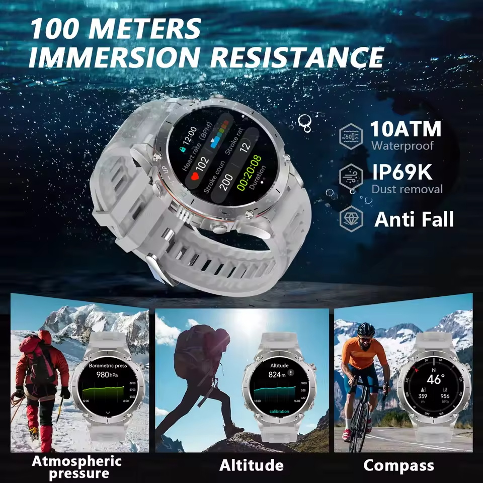 新しいアウトドア T-Rex 3 軍事 GPS スマートウォ - Outdoor Power Meter のレビューと価格