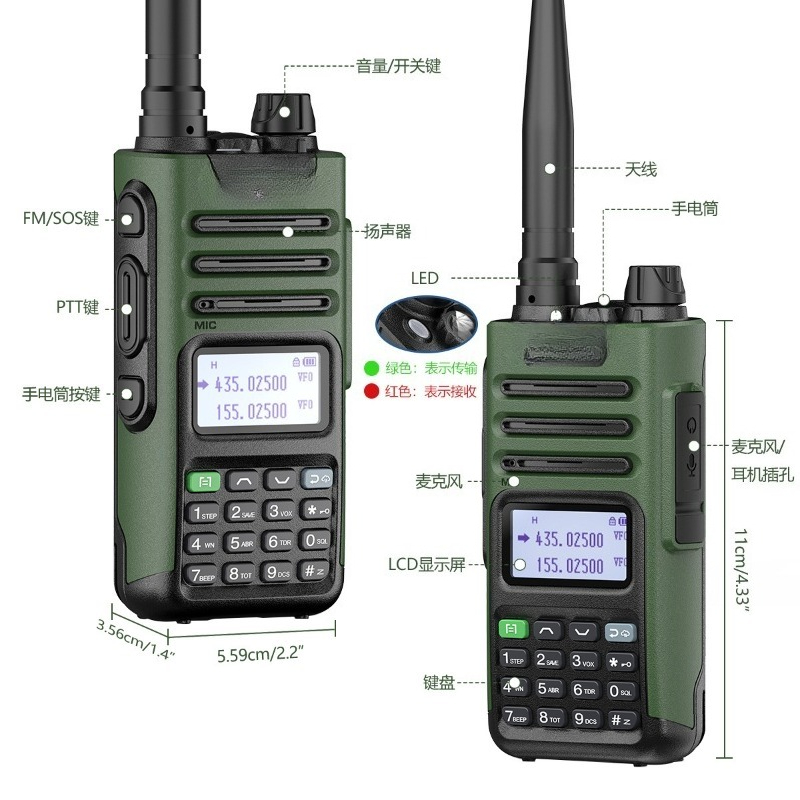 UV13Pro V2 デュアルバンド無線機、高出力ハンドヘル - Outdoor Power Direct のレビューと価格