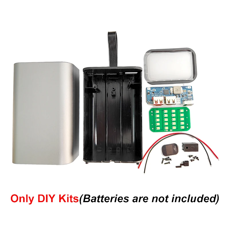DIY 6×21700 パワーバンクケース Max30000 - Outdoor Power Supply Box のレビューと価格