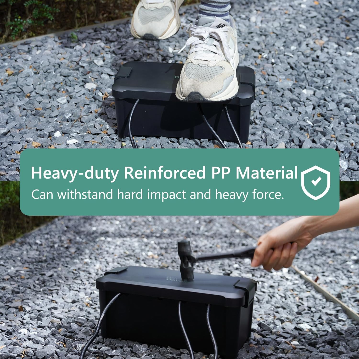Diivoo 屋外防水電気ボックス屋外ケーブル接続ソケットエ - Outdoor Power Supply Box のレビューと価格