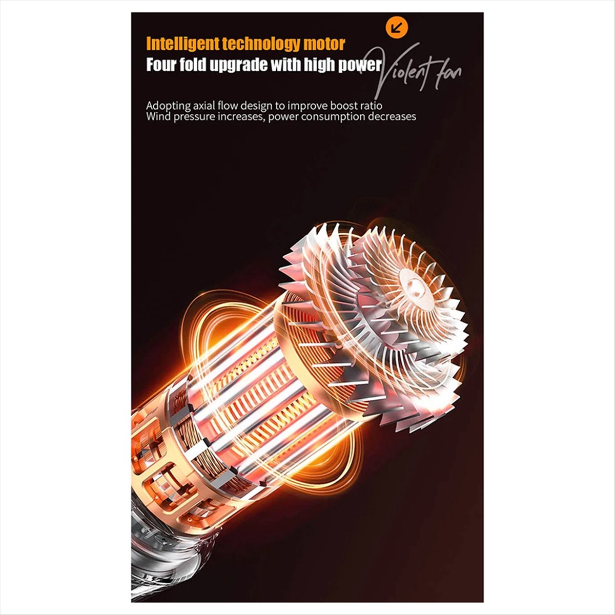AA05 130000RPM ハイパワー屋外ハンドヘルドファ - Outdoor Power Vacuum のレビューと価格