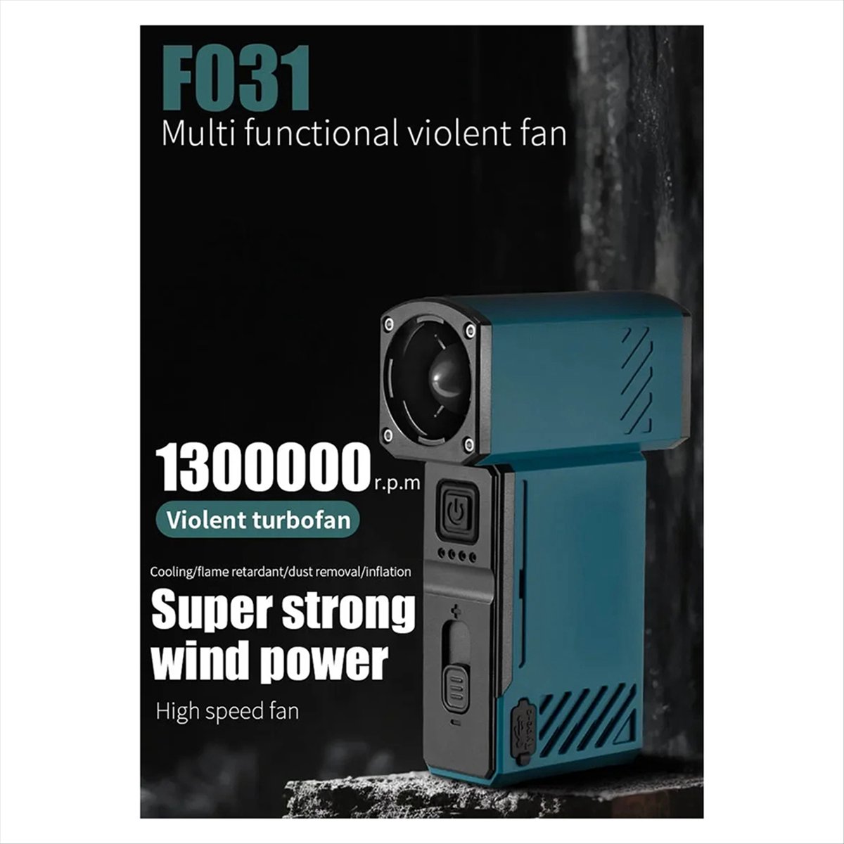 AA05 130000RPM ハイパワー屋外ハンドヘルドファ - Outdoor Power Vacuum のレビューと価格