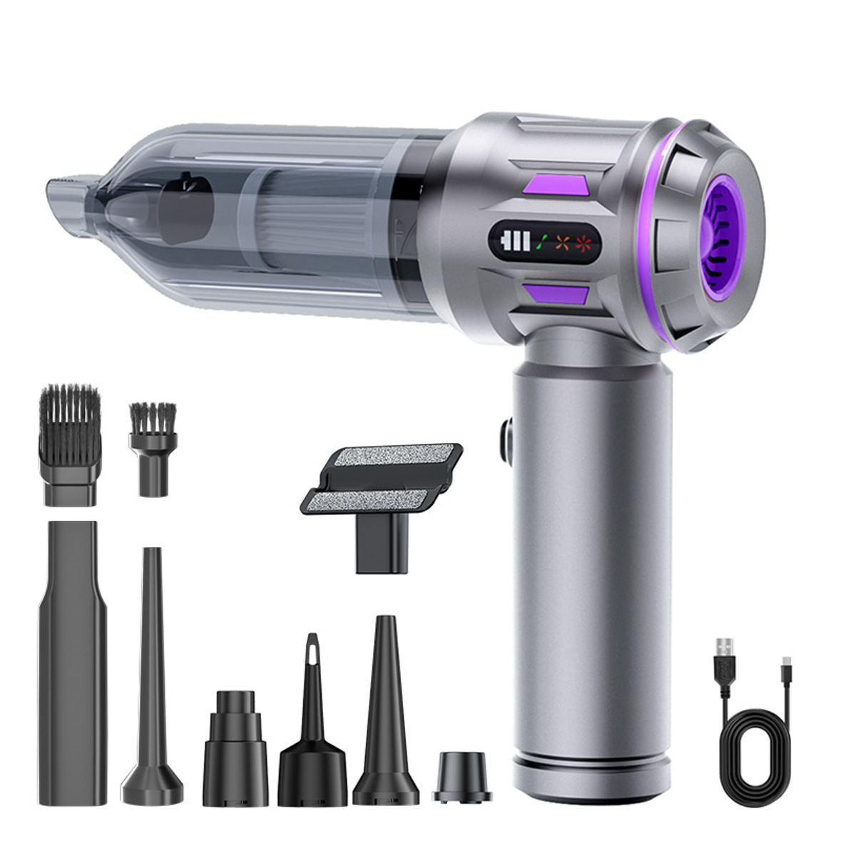 ワイヤレスハンディカー掃除機ハイパワー4in1送風吸引空気注 - Outdoor Power Vacuum のレビューと価格