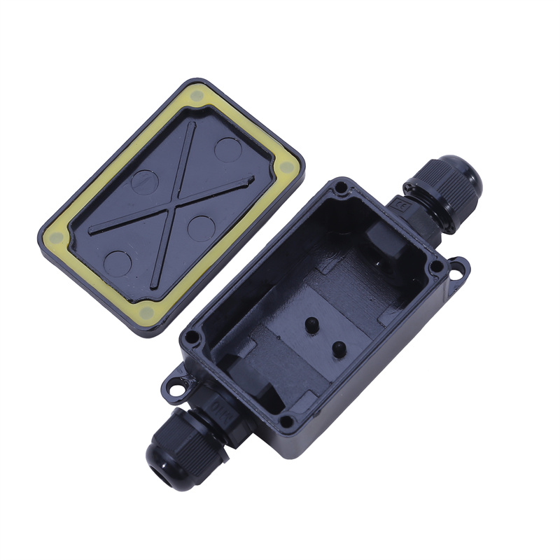 防水プラスチックジャンクションボックス,黒のミニジャンクショ - Outdoor Power Supply Box のレビューと価格