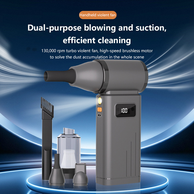 ハンディ型掃除機 2-in-1 吸引・送風 高速USB充電  - Outdoor Power Brush のレビューと価格