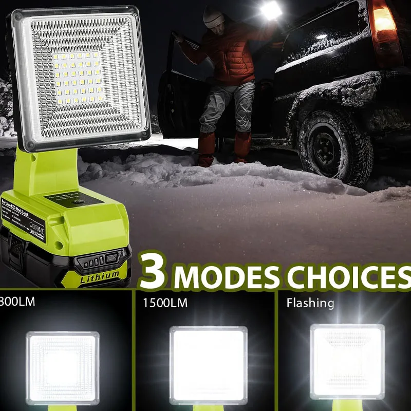 リョービ用LEDランプ,18Vリチウムイオン電池,25W,懐 - Outdoor Usb Power Supply のレビューと価格