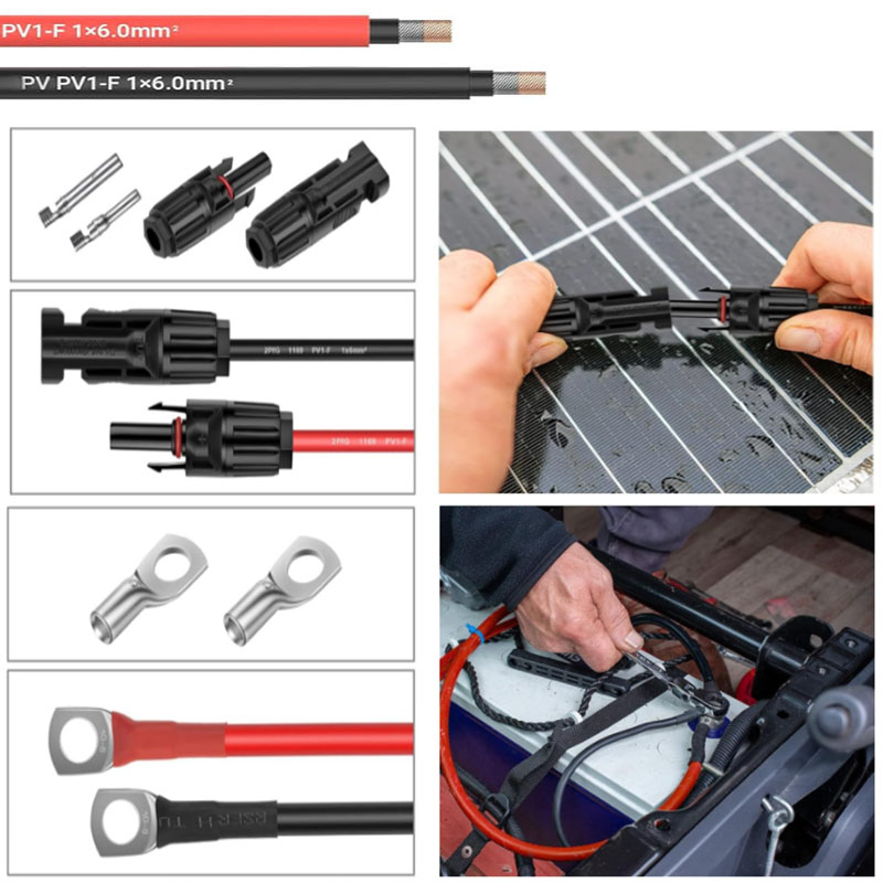 ソーラー延長ケーブル,16 awg,14 awg,12 aw - Outdoor Power Extension Cord のレビューと価格