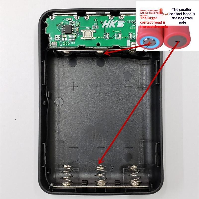 18650バッテリーパワーバンク収納ケース 3つのUSBポー - Outdoor Power Port のレビューと価格