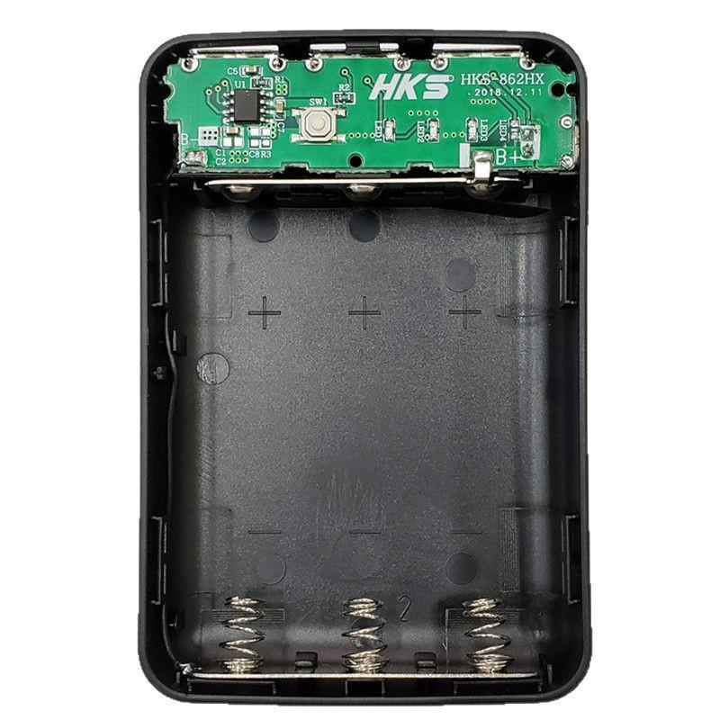 18650バッテリーパワーバンク収納ケース 3つのUSBポー - Outdoor Power Port のレビューと価格