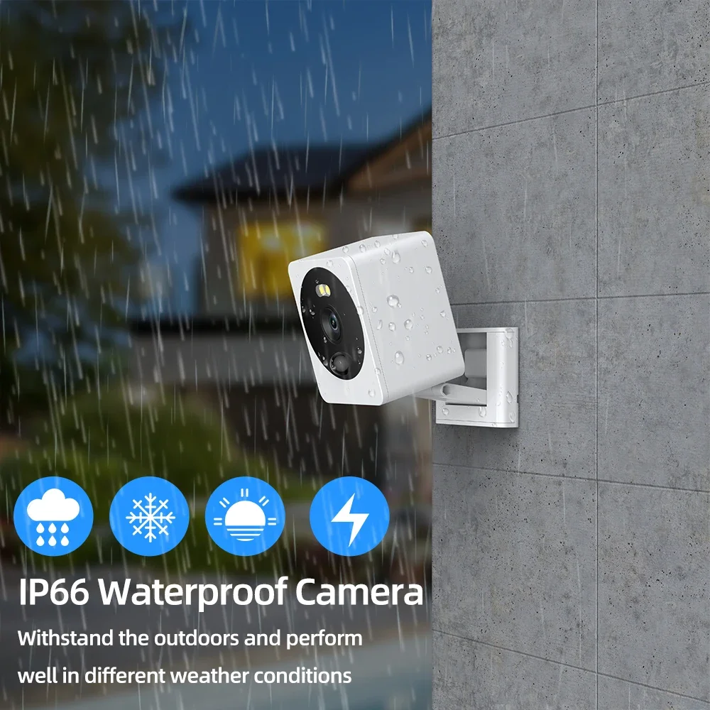 5MP Wifi スマートホームベビーモニター双方向オーディ - Outdoor Power Block のレビューと価格